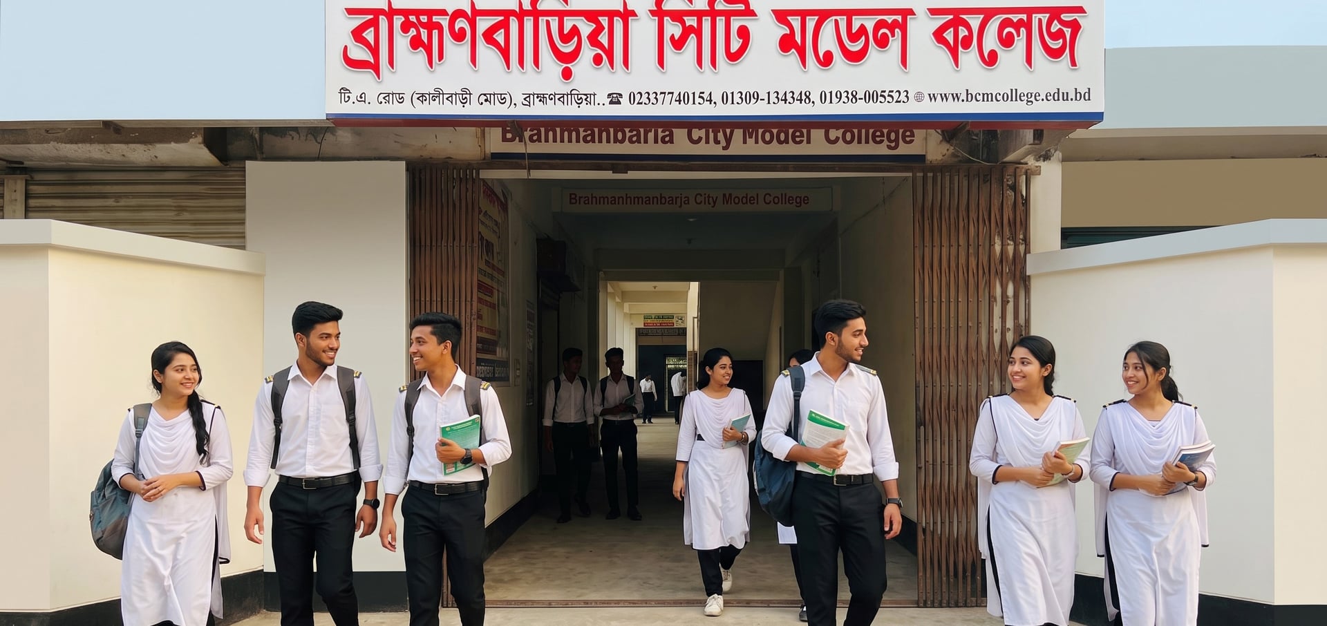 Brahmanbaria City Model College Campus 2